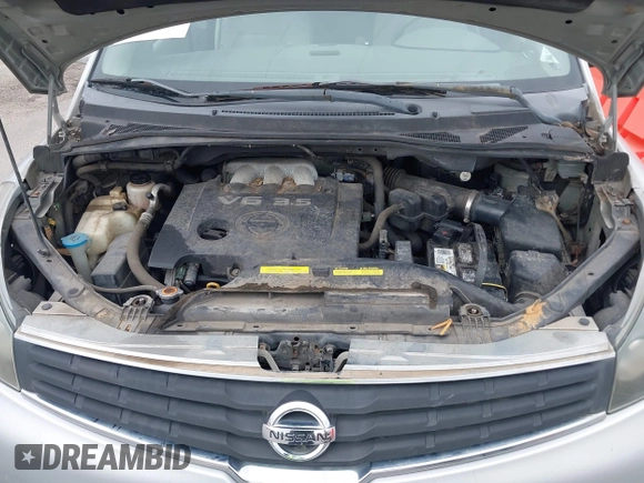 2008 Nissan Quest S z VIN 5N1BV28U48N121749, wystawiony jako IAAI lot #42209816 z przebiegiem 173 970 mil mil oraz . Historia ofert i sprzedaży dostępna na DreamBid. Obrazek 10.