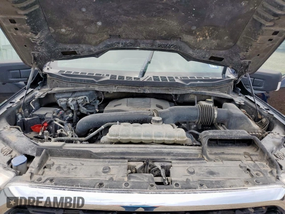 2021 Ford F-150 XL with VIN 1FTFW1E80MFA32611, listed as a Copart auction lot 61899255 with 98,278 mi miles and Salvage title. Bid and sale history available at DreamBid. Image 11.