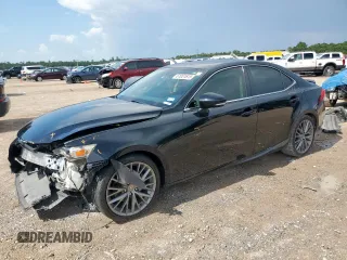2014 Lexus IS 250 with VIN JTHBF1D29E5030695, listed as a Copart auction lot 61001615 with 98,269 mi miles and Salvage title. Bid and sale history available at DreamBid. Image 1.