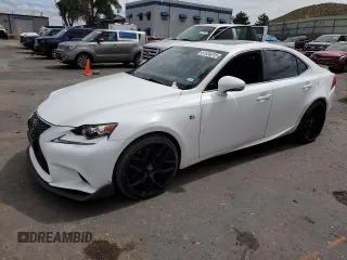 2016 Lexus IS 350 z VIN JTHBE1D24G5026706, wystawiony jako Copart lot #61334215 z przebiegiem 69 830 mil mil oraz Szkoda całkowita • Salvage title. Historia ofert i sprzedaży dostępna na DreamBid. Obrazek 1.