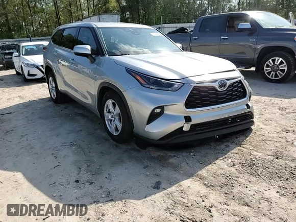 2021 Toyota Highlander L with VIN 5TDZZRAH5MS054628, listed as a Copart auction lot 51449925 with Not provided miles and Salvage title. Bid and sale history available at DreamBid. Image 14.
