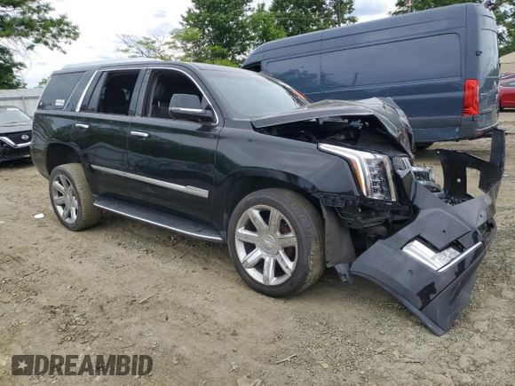2019 Cadillac Escalade Luxury with VIN 1GYS4BKJ5KR283437, listed as a Copart auction lot 58307535 with Not provided miles and Clean title. Bid and sale history available at DreamBid. Image 4.