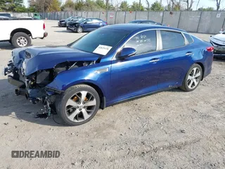 2019 Kia Optima LX with VIN 5XXGT4L38KG365515, listed as a IAAI auction lot 41829120 with 86,510 mi miles. Bid and sale history available at carsss.com. Image 2.