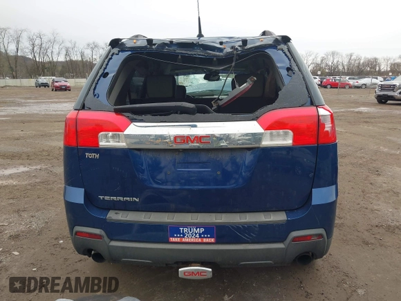 2010 GMC Terrain SLT-1 with VIN 2CTFLFEY3A6306853, listed as a IAAI auction lot 41913963 with 124,355 mi miles and . Bid and sale history available at DreamBid. Image 17.