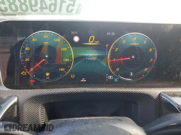 2019 Mercedes-Benz A 220 z VIN WDD3G4FB9KW002196, wystawiony jako Copart lot #51649885 z przebiegiem 119 252 mil mil oraz Szkoda całkowita • Salvage title. Historia ofert i sprzedaży dostępna na DreamBid. Obrazek 9.