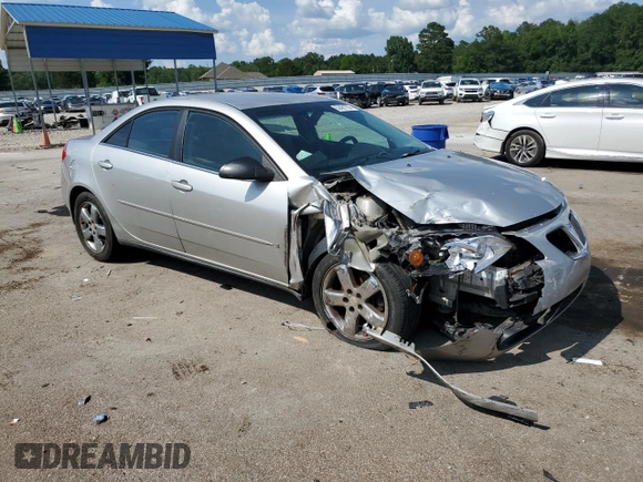 2006 Pontiac G6 GT with VIN 1G2ZH558464230447, listed as a Copart auction lot 62491755 with 157,596 mi miles and Salvage title. Bid and sale history available at DreamBid. Image 4.