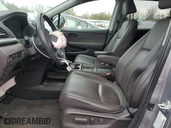 2022 Honda Odyssey EX-L с VIN 5FNRL6H76NB060456, выставлен на аукционе Copart как лот 52706755 с пробегом 55 886 миль миль и Списание • Salvage title. История ставок и продаж доступна на DreamBid. Изображение 7.