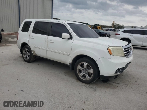 2012 Honda Pilot EX-L with VIN 5FNYF3H53CB010675, listed as a Copart auction lot 47959905 with 180,291 mi miles and Salvage Title. Bid and sale history available at DreamBid. Image 4.