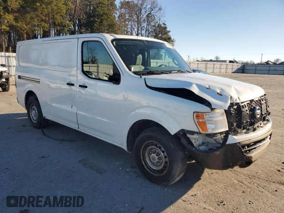 2014 Nissan NV S with VIN 1N6BF0KX0EN111480, listed as a Copart auction lot 89162925 with 406,465 mi miles and Salvage title. Bid and sale history available at DreamBid. Image 4.