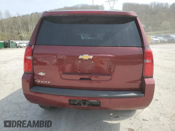 2020 Chevrolet Tahoe LT with VIN 1GNSKBKC5LR231618, listed as a Copart auction lot 51078615 with 97,263 mi miles and Salvage title. Bid and sale history available at DreamBid. Image 6.