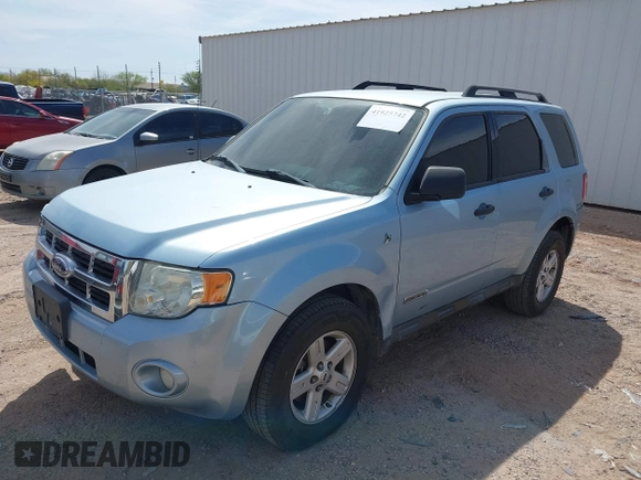 2008 Ford Escape Hybrid with VIN 1FMCU49H58KB75230, listed as a IAAI auction lot 41925742 with 204,861 mi miles and . Bid and sale history available at DreamBid. Image 2.