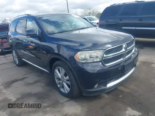 2013 Dodge Durango Crew with VIN 1C4SDJDT6DC674391, listed as a IAAI auction lot 41731991 with 119,235 mi miles. Bid and sale history available at carsss.com. Image 1.