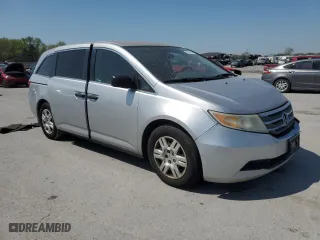 2011 Honda Odyssey LX with VIN 5FNRL5H29BB102144, listed as a Copart auction lot 52734315 with 229,758 mi miles and Salvage Title. Bid and sale history available at carsss.com. Image 4.