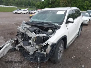 2017 Toyota Highlander XLE with VIN 5TDJZRFH9HS515504, listed as a IAAI auction lot 42209542 with 145,472 mi miles and . Bid and sale history available at DreamBid. Image 6.
