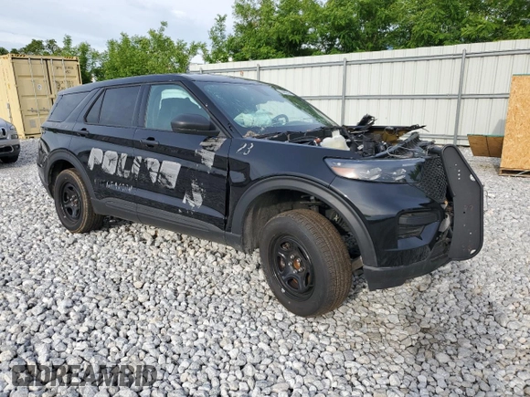 2023 Ford Explorer with VIN 1FM5K8AC2PGC19062, listed as a Copart auction lot 58402075 with Not provided miles and Clean title. Bid and sale history available at DreamBid. Image 4.