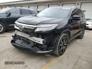 2019 Honda Pilot Touring 7-Passenger z VIN 5FNYF6H67KB021283, wystawiony jako Copart lot #46471165 z przebiegiem 119 099 mil mil oraz Szkoda całkowita • Salvage title. Historia ofert i sprzedaży dostępna na DreamBid. Obrazek 1.