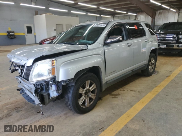 2013 GMC Terrain SLE with VIN 2GKALMEK0D6167070, listed as a Copart auction lot 60971045 with 150,642 mi miles and Salvage title. Bid and sale history available at DreamBid. Image 1.