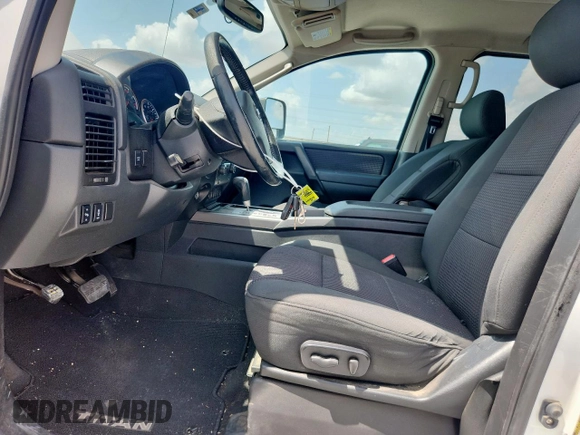 2011 Nissan Titan SV with VIN 1N6AA0ED7BN303938, listed as a Copart auction lot 61661175 with 138,098 mi miles and Salvage title. Bid and sale history available at DreamBid. Image 7.