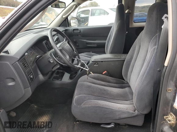 2002 Dodge Dakota with VIN 1B7GL12X22S589971, listed as a Copart auction lot 79740174 with 183,718 mi miles and Clean Title. Bid and sale history available at carsss.com. Image 7.