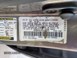 2006 Toyota Corolla CE with VIN 1NXBR32E46Z618430, listed as a Copart auction lot 61494625 with 230,054 mi miles and Non repairable. Bid and sale history available at DreamBid. Image 12.
