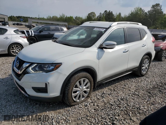 2017 Nissan Rogue S with VIN KNMAT2MT1HP501378, listed as a Copart auction lot 52595215 with 118,894 mi miles and Salvage Title. Bid and sale history available at DreamBid. Image 1.