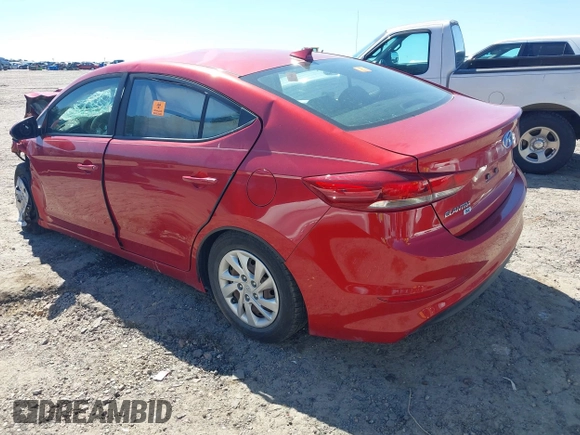 2017 Hyundai Elantra SE z VIN 5NPD74LF6HH187652, wystawiony jako IAAI lot #41822167 z przebiegiem 71 582 mil mil oraz . Historia ofert i sprzedaży dostępna na DreamBid. Obrazek 3.