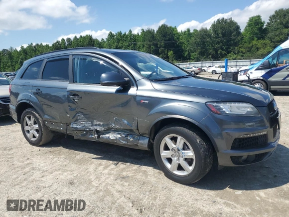 2015 Audi Q7 S line Prestige z VIN WA1DGAFE9FD008020, wystawiony jako Copart lot #56823245 z przebiegiem 162 087 mil mil oraz Szkoda całkowita • Salvage title. Historia ofert i sprzedaży dostępna na DreamBid. Obrazek 4.