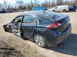 2019 Hyundai Ioniq Blue with VIN KMHC65LC5KU179495, listed as a Copart auction lot 47078335 with 135,162 mi miles and Clean Title. Bid and sale history available at DreamBid. Image 2.