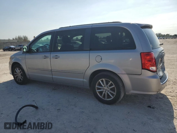 2014 Dodge Grand Caravan SXT z VIN 2C4RDGCG6ER223900, wystawiony jako Copart lot #56960965 z przebiegiem 101 275 mil mil oraz Szkoda całkowita • Salvage title. Historia ofert i sprzedaży dostępna na DreamBid. Obrazek 2.