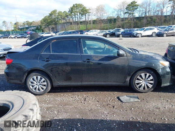 2013 Toyota Corolla L with VIN 2T1BU4EE0DC967387, listed as a IAAI auction lot 42142298 with Not Provided miles. Bid and sale history available at carsss.com. Image 12.