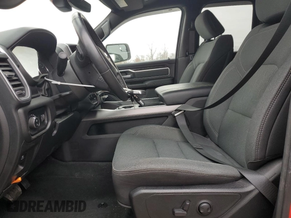 2023 Ram 1500 Big Horn with VIN 1C6RRFBG4PN525383, listed as a Copart auction lot 43139465 with 20,769 mi miles and Salvage Title. Bid and sale history available at carsss.com. Image 7.
