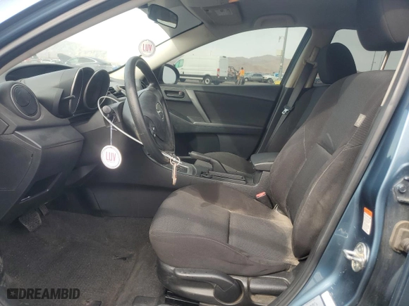 2010 Mazda Mazda3 i Sport with VIN JM1BL1SF2A1241285, listed as a Copart auction lot 43478985 with 136,183 mi miles and Salvage Title. Bid and sale history available at carsss.com. Image 7.