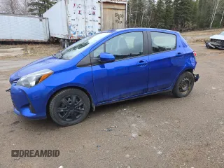 2018 Toyota Yaris L with VIN VNKKTUD31JA093691, listed as a Copart auction lot 55825395 with 92,069 mi miles and Salvage title. Bid and sale history available at DreamBid. Image 1.
