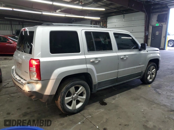 2011 Jeep Patriot Latitude X with VIN 1J4NF4GB1BD173681, listed as a Copart auction lot 45923325 with 119,732 mi miles and Salvage Title. Bid and sale history available at DreamBid. Image 3.