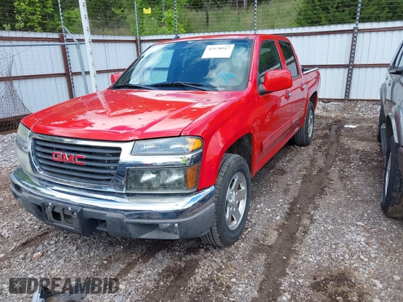 2010 GMC Canyon SLE1 z VIN 1GTDSCDE0A8137817, wystawiony jako IAAI lot #42178917 z przebiegiem 208 192 mil mil oraz . Historia ofert i sprzedaży dostępna na DreamBid. Obrazek 2.