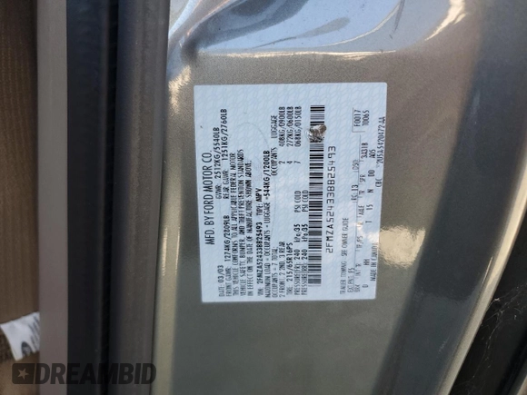 2003 Ford Windstar SE z VIN 2FMZA52433BB25493, wystawiony jako Copart lot #69988344 z przebiegiem Nie podano mil oraz Czysty tytuł • Clean title. Historia ofert i sprzedaży dostępna na DreamBid. Obrazek 13.