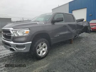 2020 Ram 1500 Tradesman z VIN 1C6SRFNT0LN414883, wystawiony jako Copart lot #56750054 z przebiegiem 119 340 mil mil oraz Szkoda całkowita • Salvage title. Historia ofert i sprzedaży dostępna na DreamBid. Obrazek 1.