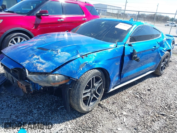 2020 Ford Mustang GT with VIN 1FA6P8CF8L5157972, listed as a IAAI auction lot 41736951 with 60,873 mi miles and . Bid and sale history available at DreamBid. Image 17.