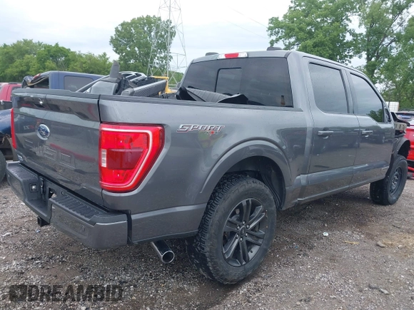 2021 Ford F-150 XL z VIN 1FTFW1ED7MFC02427, wystawiony jako IAAI lot #42336224 z przebiegiem 106 988 mil mil oraz . Historia ofert i sprzedaży dostępna na DreamBid. Obrazek 4.