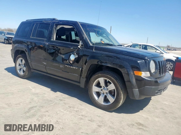 2017 Jeep Patriot Latitude with VIN 1C4NJPFB3HD183676, listed as a Copart auction lot 49436745 with 160,690 mi miles and Clean Title. Bid and sale history available at DreamBid. Image 4.