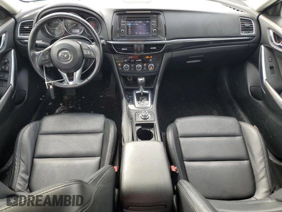 2014 Mazda Mazda6 i Touring with VIN JM1GJ1T58E1110630, listed as a Copart auction lot 43650175 with 203,425 mi miles and Salvage Title. Bid and sale history available at carsss.com. Image 8.