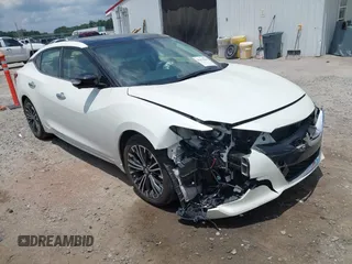 2017 Nissan Maxima S with VIN 1N4AA6AP6HC386701, listed as a IAAI auction lot 42635869 with 57,825 mi miles and . Bid and sale history available at DreamBid. Image 1.