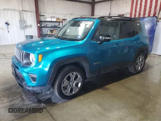 2022 Jeep Renegade Limited с VIN ZACNJDD11NPN57012, выставлен на аукционе Copart как лот 63289475 с пробегом 33 888 миль миль и Чистый • Clean title. История ставок и продаж доступна на DreamBid. Изображение 1.