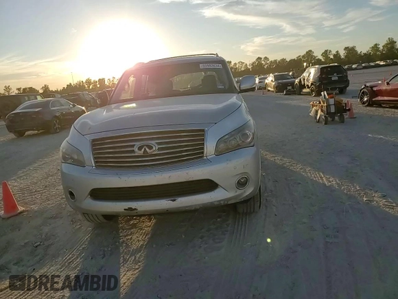 2011 Infiniti QX56 7-passenger with VIN JN8AZ2NF0B9504120, listed as a Copart auction lot 65983434 with 200,645 mi miles and Clean Title. Bid and sale history available at carsss.com. Image 12.