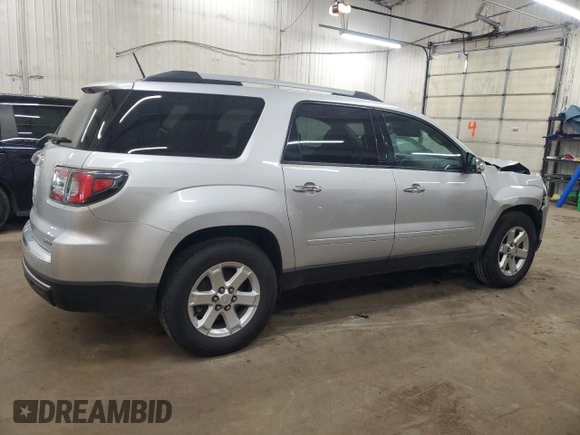 2016 GMC Acadia SLE with VIN 1GKKVPKD2GJ247046, listed as a Copart auction lot 55112015 with 141,407 mi miles and Salvage title. Bid and sale history available at DreamBid. Image 3.