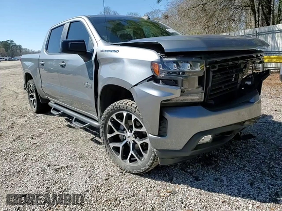 2020 Chevrolet Silverado 1500 RST with VIN 3GCPWDED2LG392351, listed as a Copart auction lot 46181515 with 57,853 mi miles and Salvage Title. Bid and sale history available at DreamBid. Image 11.