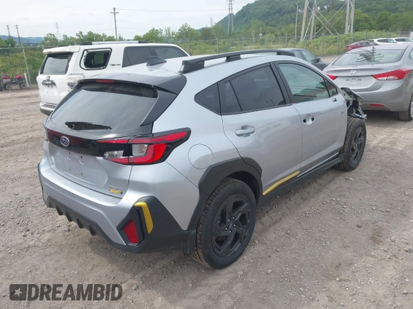2024 Subaru Crosstrek Special Sports с VIN 4S4GUHF67R3819513, выставлен на аукционе IAAI как лот 42386252 с пробегом 6 958 миль миль и . История ставок и продаж доступна на DreamBid. Изображение 4.