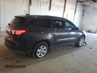 2017 Chevrolet Traverse LS with VIN 1GNKRFED3HJ134530, listed as a Copart auction lot 50065145 with 86,762 mi miles and Salvage Title. Bid and sale history available at DreamBid. Image 3.
