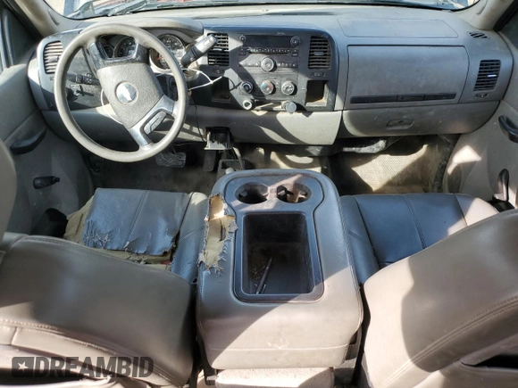 2010 Chevrolet Silverado 3500HD SRW Work Truck with VIN 1GC4KZB64AF108217, listed as a Copart auction lot 45854145 with 288,121 mi miles and Salvage Title. Bid and sale history available at DreamBid. Image 8.