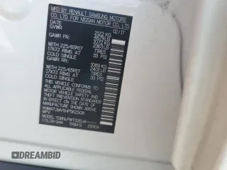 2017 Nissan Rogue S с VIN KNMAT2MV5HP562508, выставлен на аукционе Copart как лот 59532535 с пробегом 121 863 миль миль и Списание • Salvage title. История ставок и продаж доступна на DreamBid. Изображение 14.
